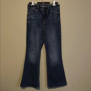American Eagle women’s super high rise flare size 10 regular